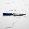 Takeshi Saji VG10 Tsuchime Petty - Blue Acrylic