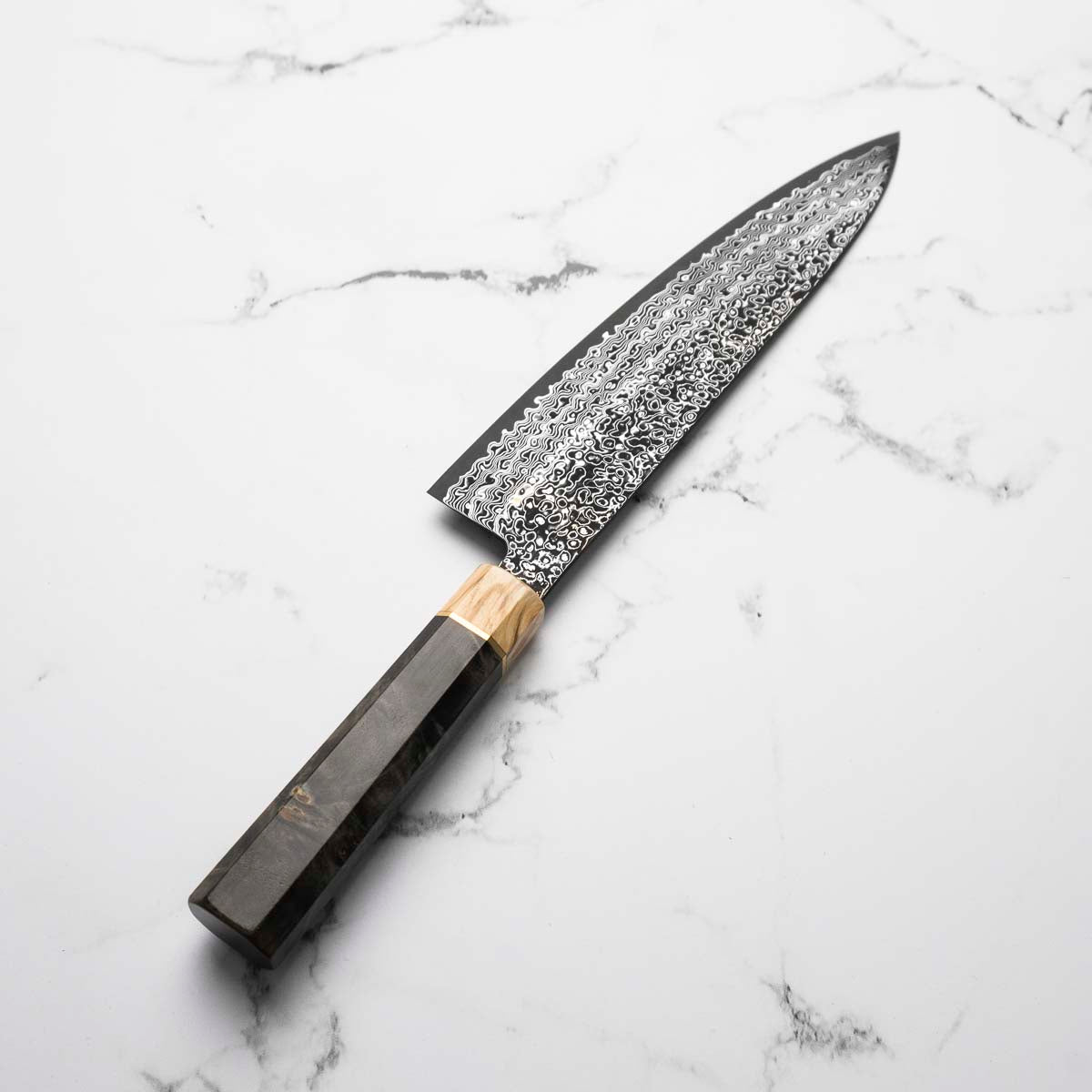 Senzo Dawn SG2 Damascus Gyuto - Limited Edition