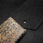 Seido VG10W Rainbow Damascus Gyuto 210mm - Damascus Fitted Saya