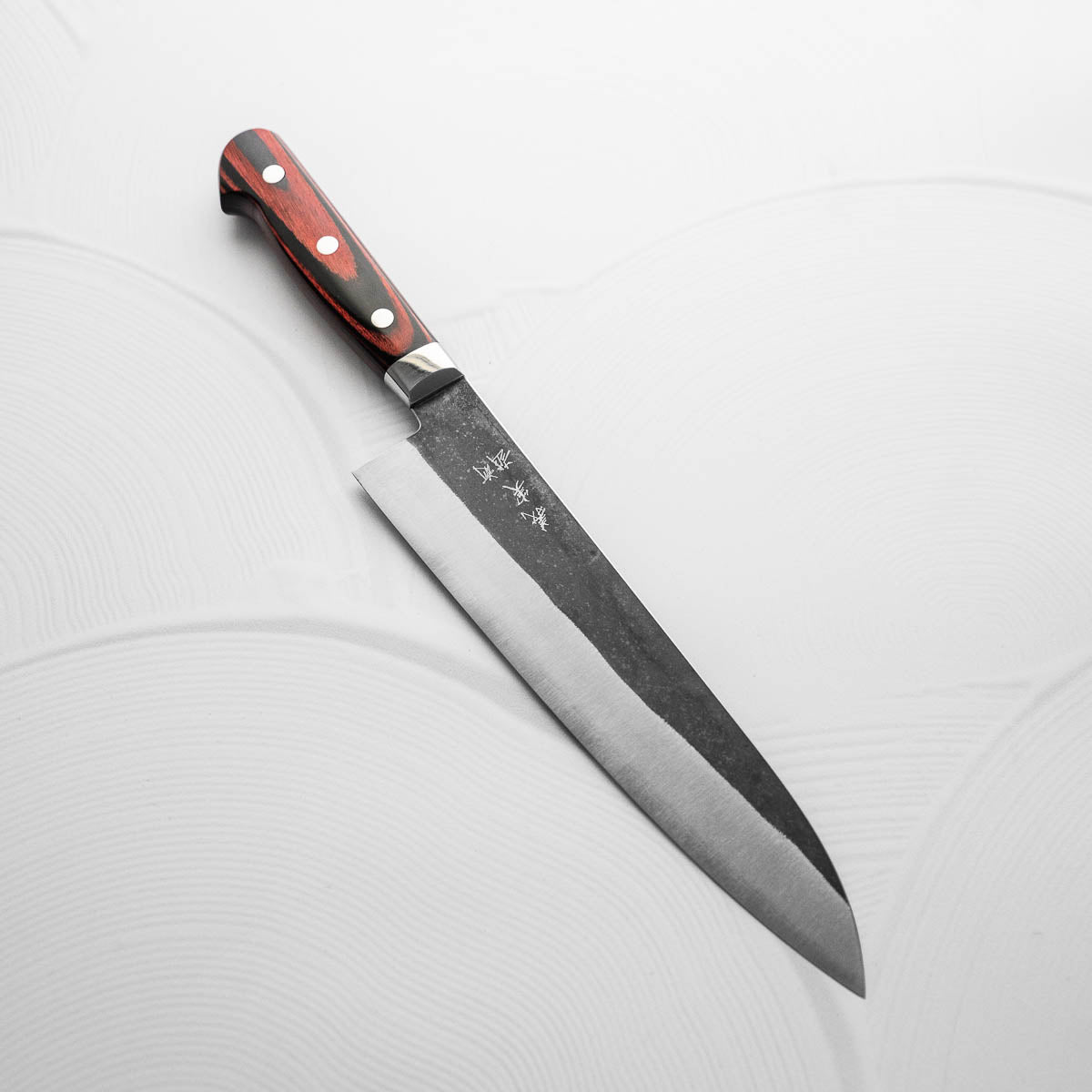 Yoshimi Kato Blue Super Kurouchi Western Gyuto 210mm