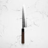 Wakui White 2 Stainless Clad Nashiji Gyuto 240mm - blade detail