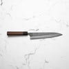 Wakui White 2 Stainless Clad Nashiji Gyuto 240mm - handle detail