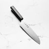 Hatsukokoro Hayabusa Blue Super Santoku 180mm - Ebony