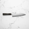 Nigara Hamono VG10 Tsuchime Damascus Gyuto 240mm - Dark Maple