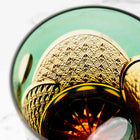 Kiyohide Glass Kobo Rock Glass Seiken Green