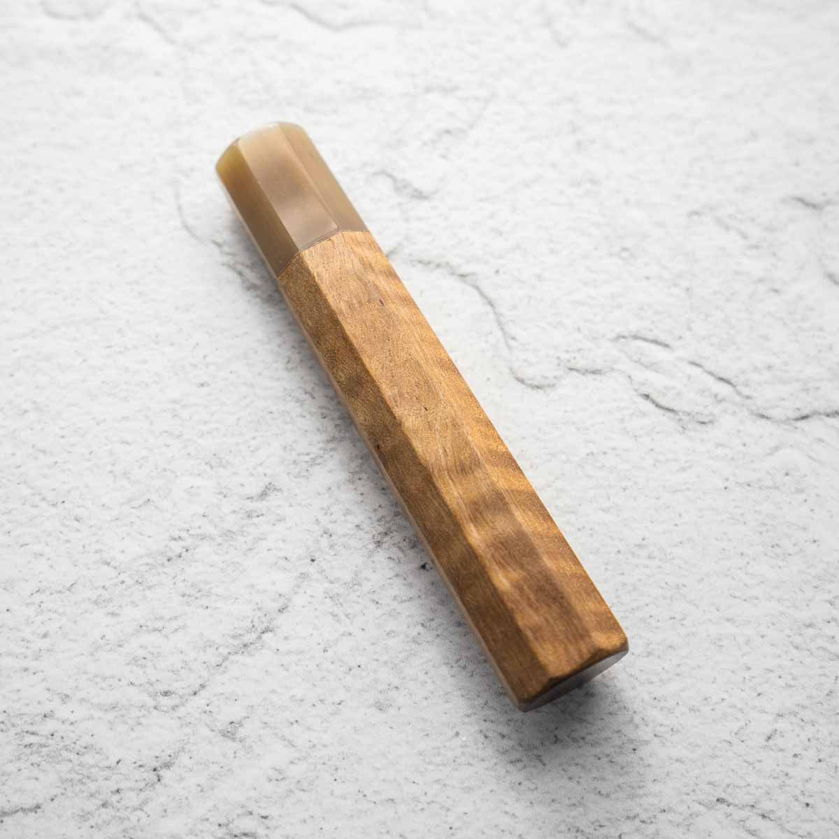 Chef's Edge Double Blonde Octagon Handle - Bunka/Nakiri