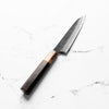 Seido "Aomori" Ginsan Tsuchime Petty 135mm - Siamese Rosewood