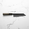 Sakai Kikumori Blue Super Bunka 165mm - Dark Maple