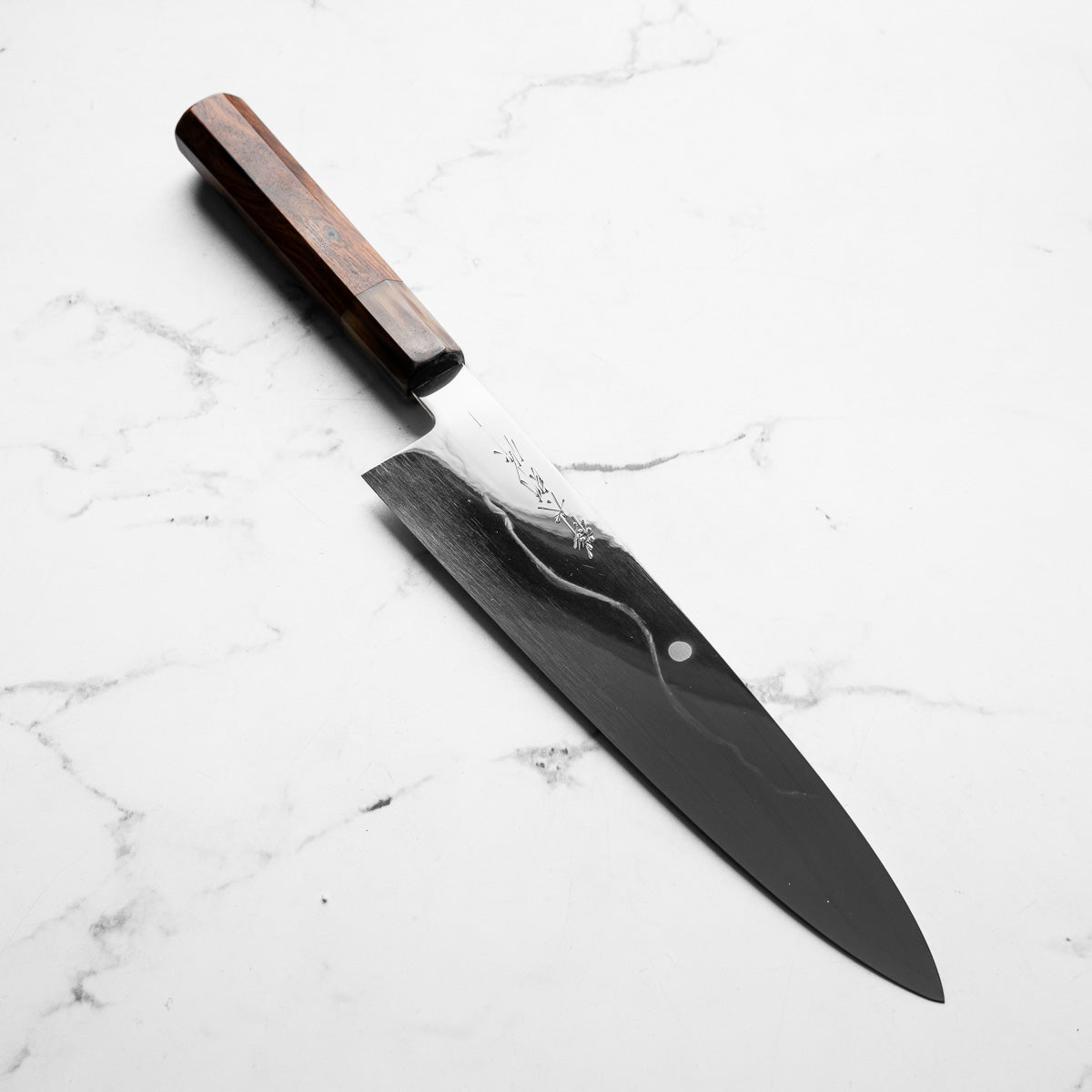 Shotaro Nomura White 1 Mizu Honyaki Mt. Fuji/Moon Gyuto 240mm