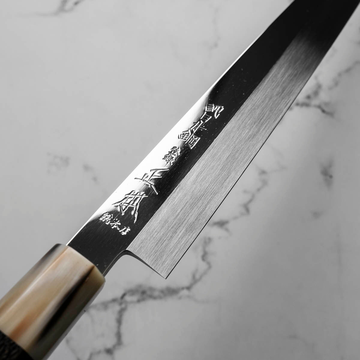 Masamoto Sohonten Blue 2 Mirror Finished Honyaki Yanagiba 270mm
