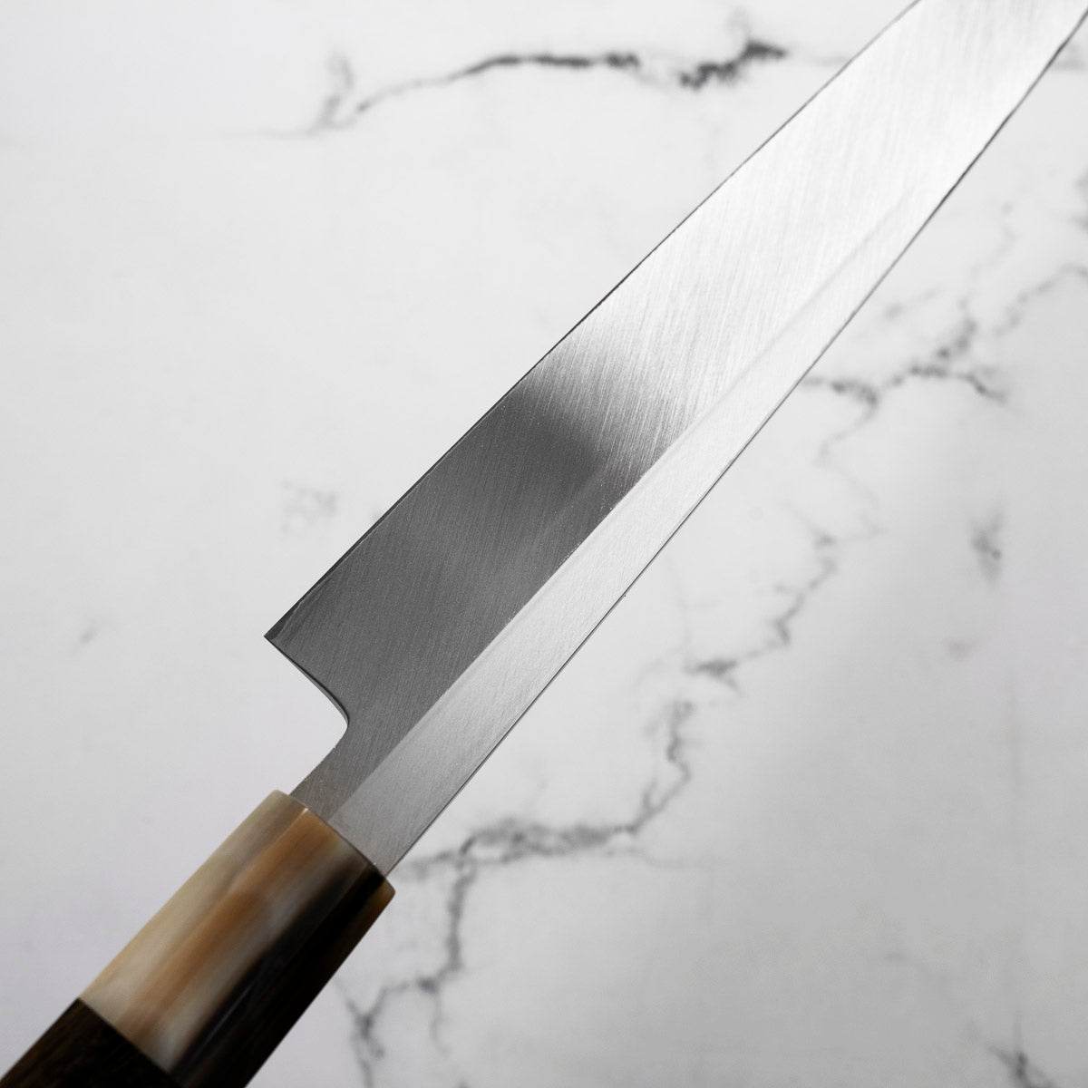 Masamoto Sohonten Blue 2 Mirror Finished Honyaki Yanagiba 270mm
