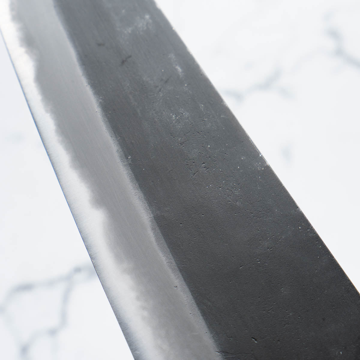 Mutsumi Hinoura Ajikataya White 2 Gyuto 210mm - Rosewood / Black Horn