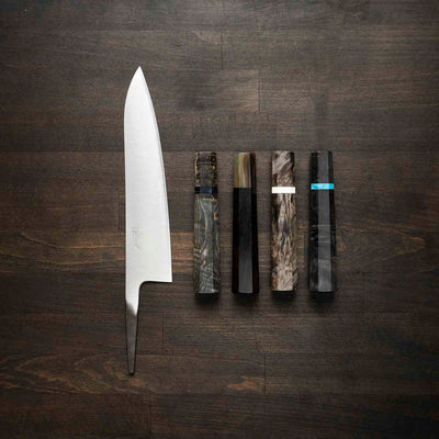 Tsunehisa Ginsan Migaki Gyuto 210mm - Build Your Own