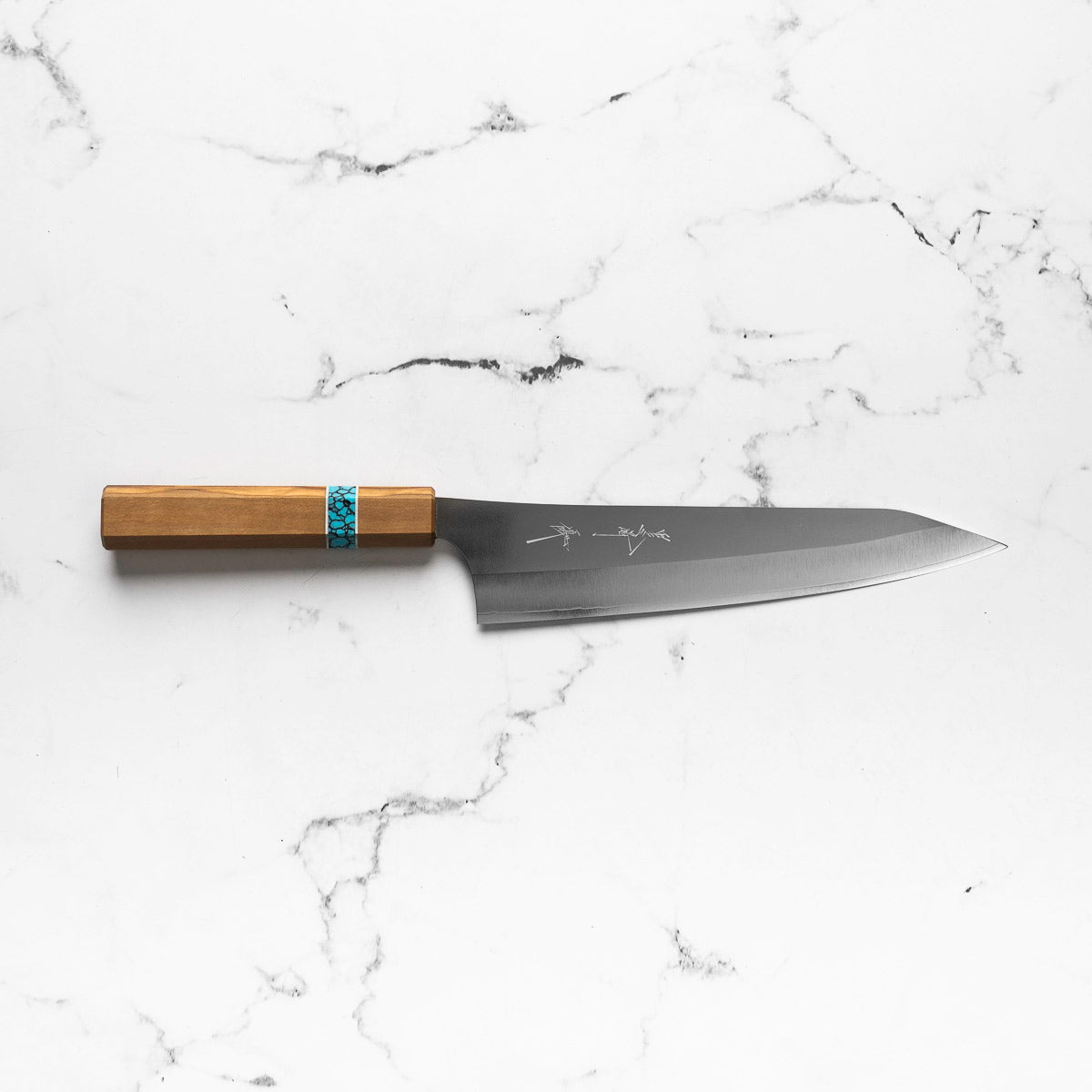 Yu Kurosaki Shin-Gekko VGXEOS Gyuto 210mm - Olive Wood