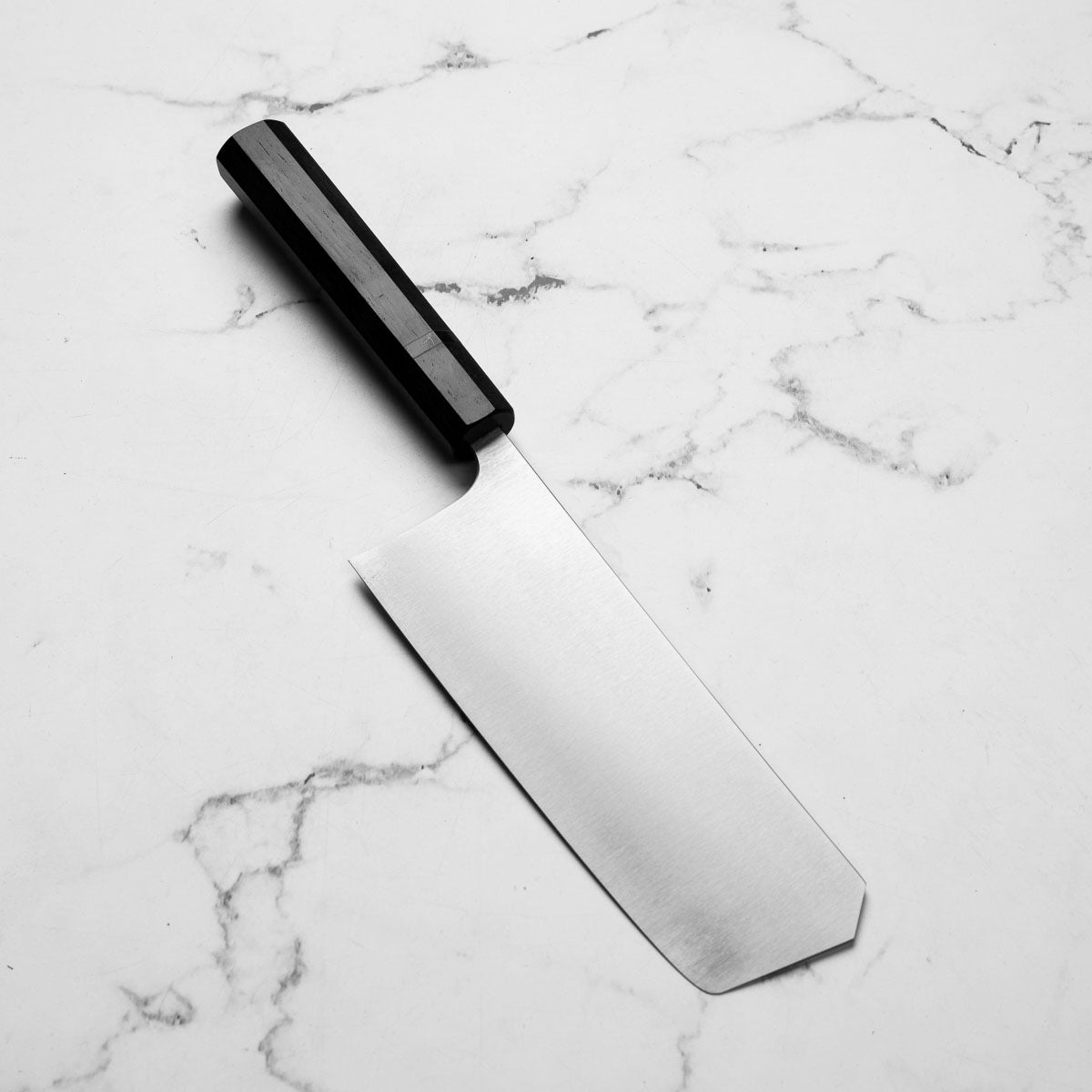 Shibata Koutetsu Chromax Boss Nakiri - Black