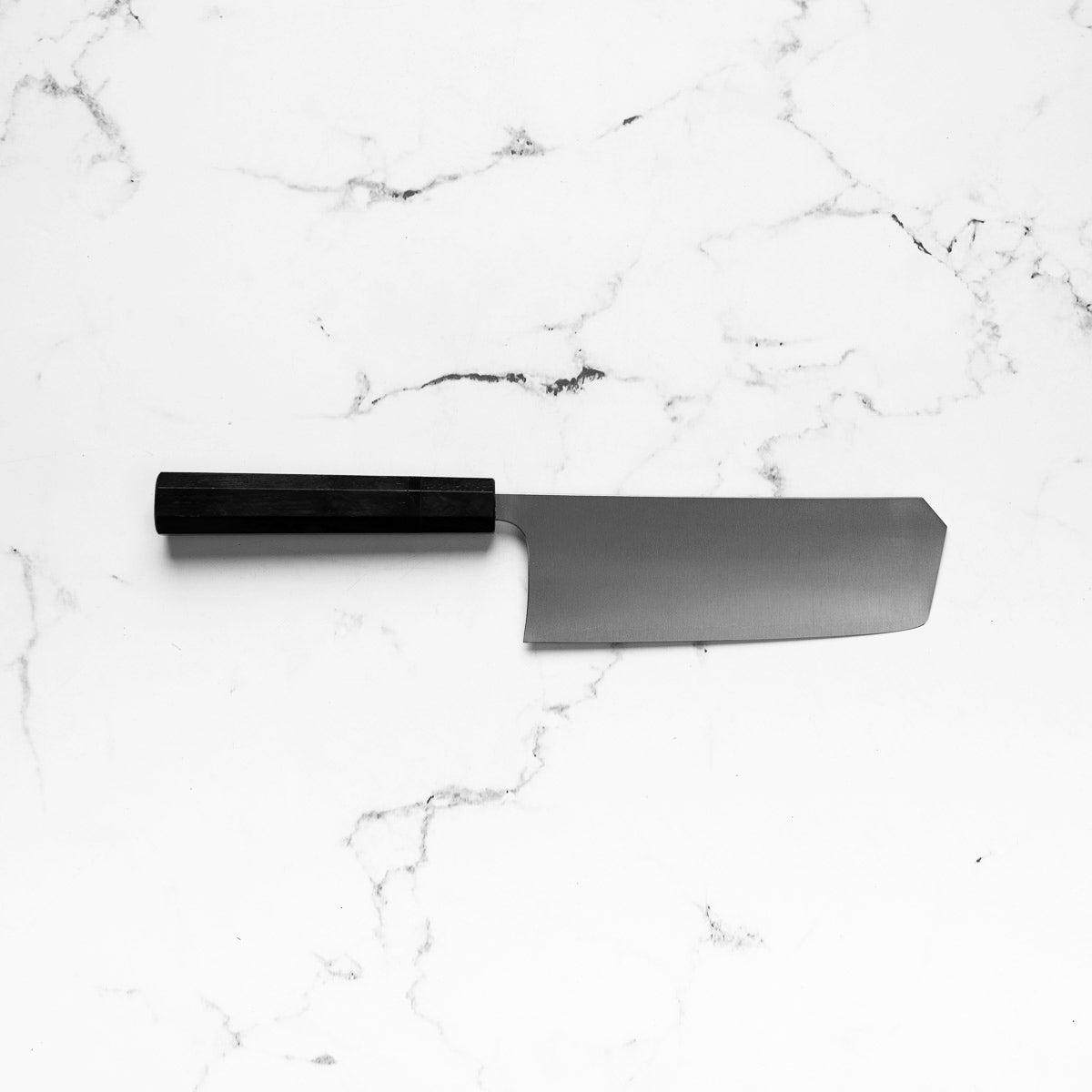 Shibata Koutetsu Chromax Boss Nakiri - Black