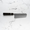Shibata Koutetsu Chromax Boss Nakiri 175mm - Ebony & White