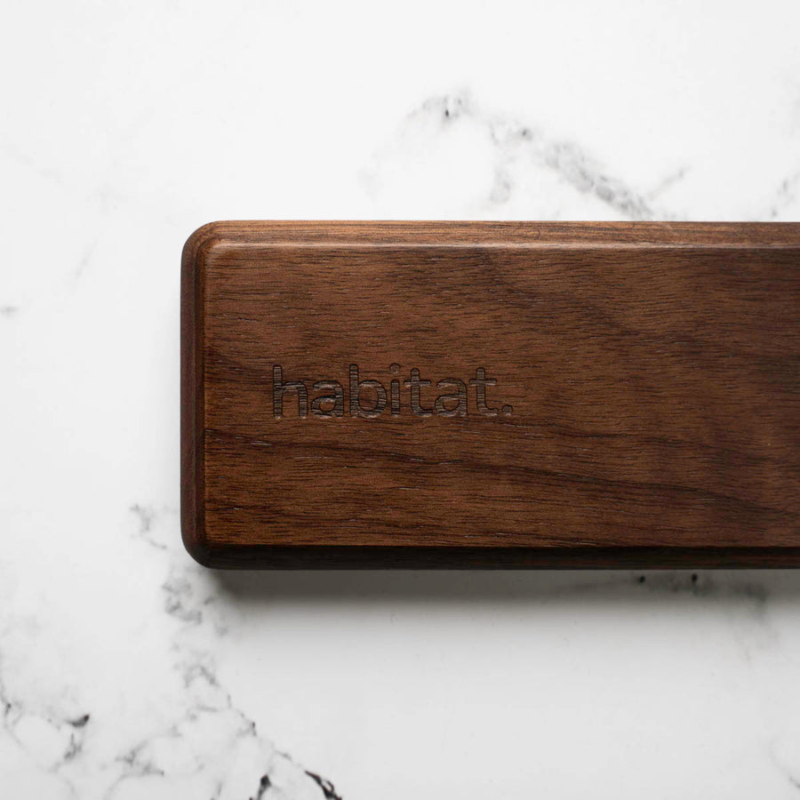 Habitat 40cm Walnut Magnetic Knife Holder