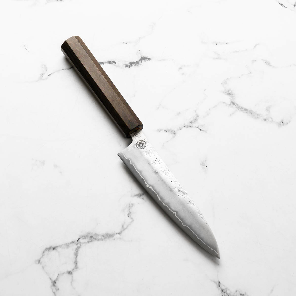 Hajimaru Ginsan Nashiji Petty 130mm - Mono Bubinga