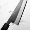 Yoshikane (Hatsukokoro) White 2 Kurouchi Nashiji Gyuto 210mm - Dark Carbon Fibre