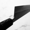 Yoshikane (Hatsukokoro) White 2 Kurouchi Nashiji Gyuto 210mm - Dark Carbon Fibre
