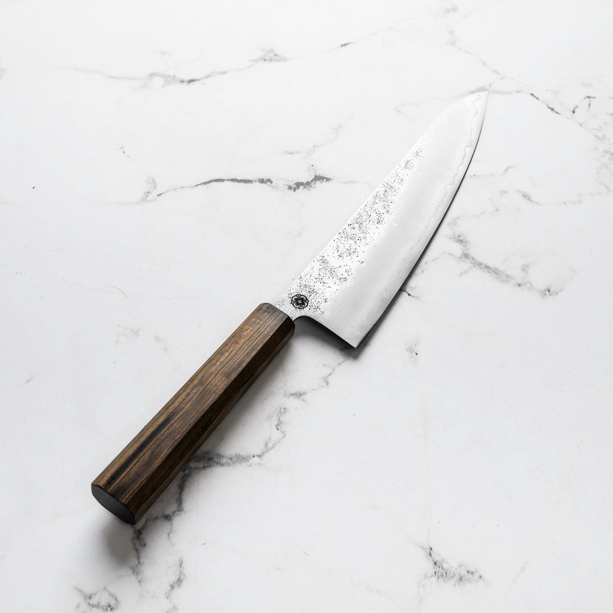 Hajimaru Ginsan Nashiji Gyuto 210mm - Mono Bubinga