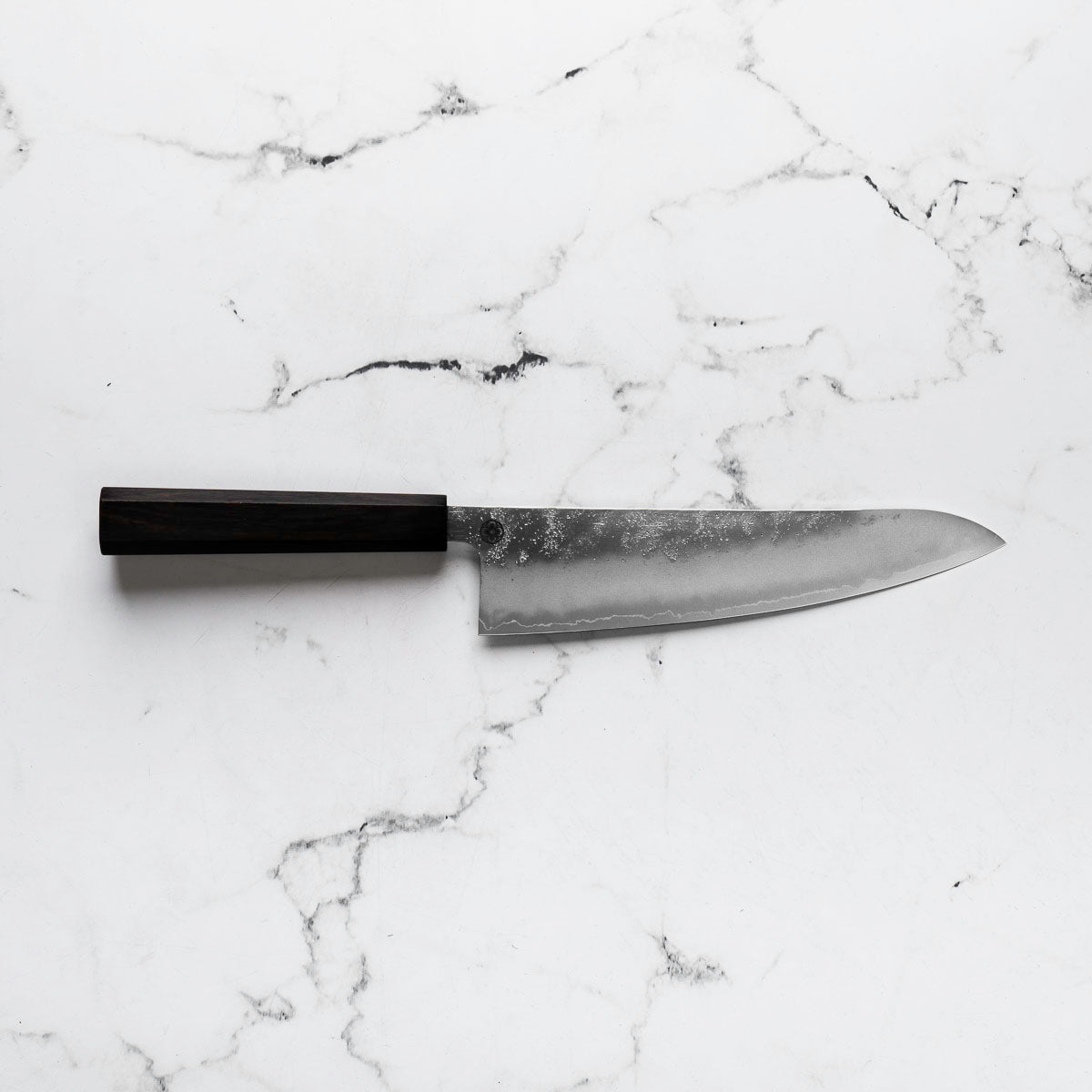 Hajimaru Ginsan Nashiji Gyuto 210mm - Mono Ebony