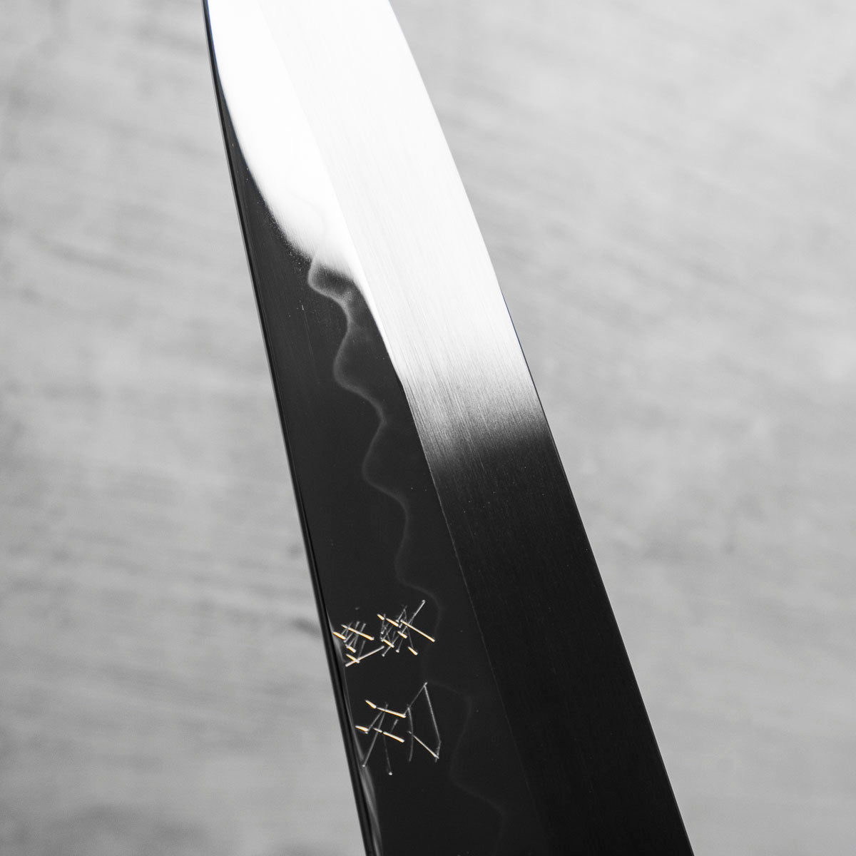 Hatsukokoro x Nakagawa White 3 Honyaki Mirror Finished Gyuto 210mm - Ebony & Blonde