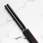 Hatsukokoro Ebony Moribashi Plating Chopsticks - 180mm