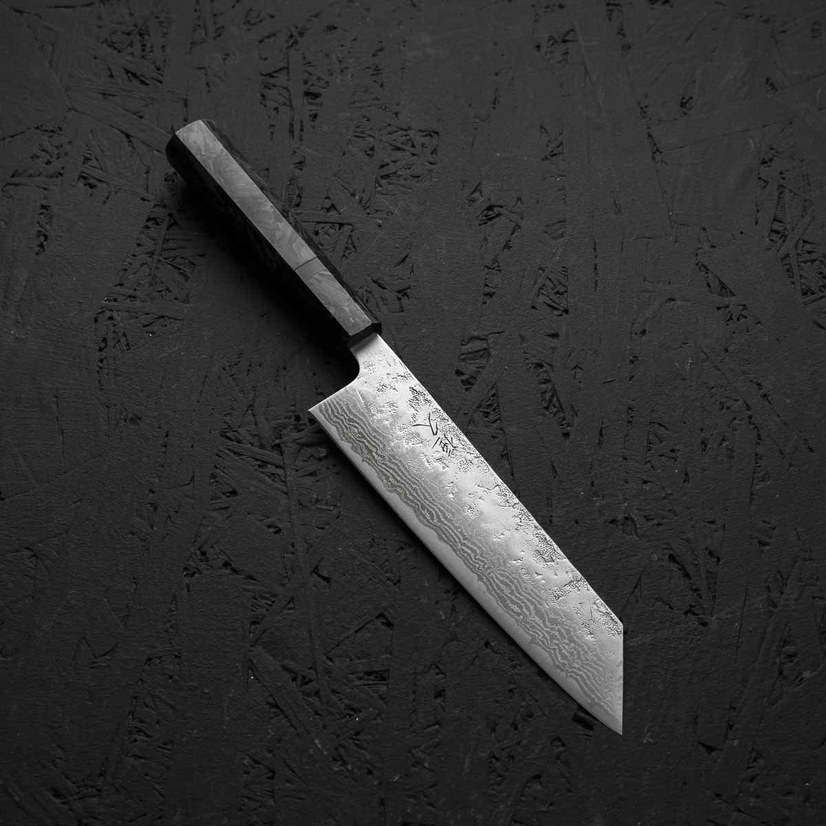 Tsunehisa Swedish Stainless Washiji Bunka 165mm - Dark Carbon Fibre