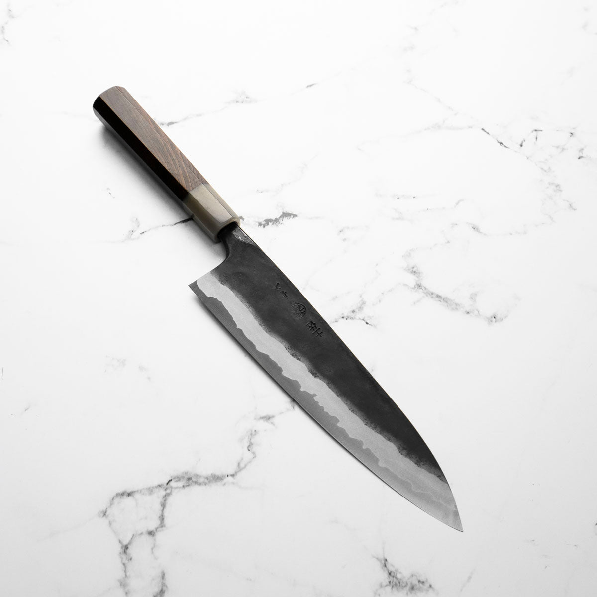 Kyohei Shindo Blue 2 Gyuto 210mm - Ebony & Blonde