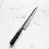 Sakai Kikumori "Kikuzuki Kuro" Kiritsuke Yanagiba 270mm - Persimmon