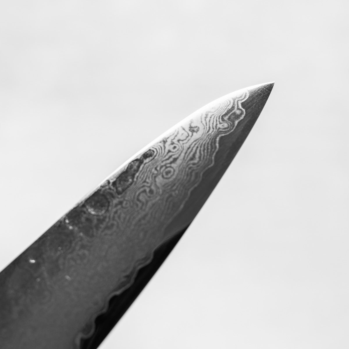 Touroku Sakai Kagayaki VG10 Damascus Tsuchime Petty 130mm
