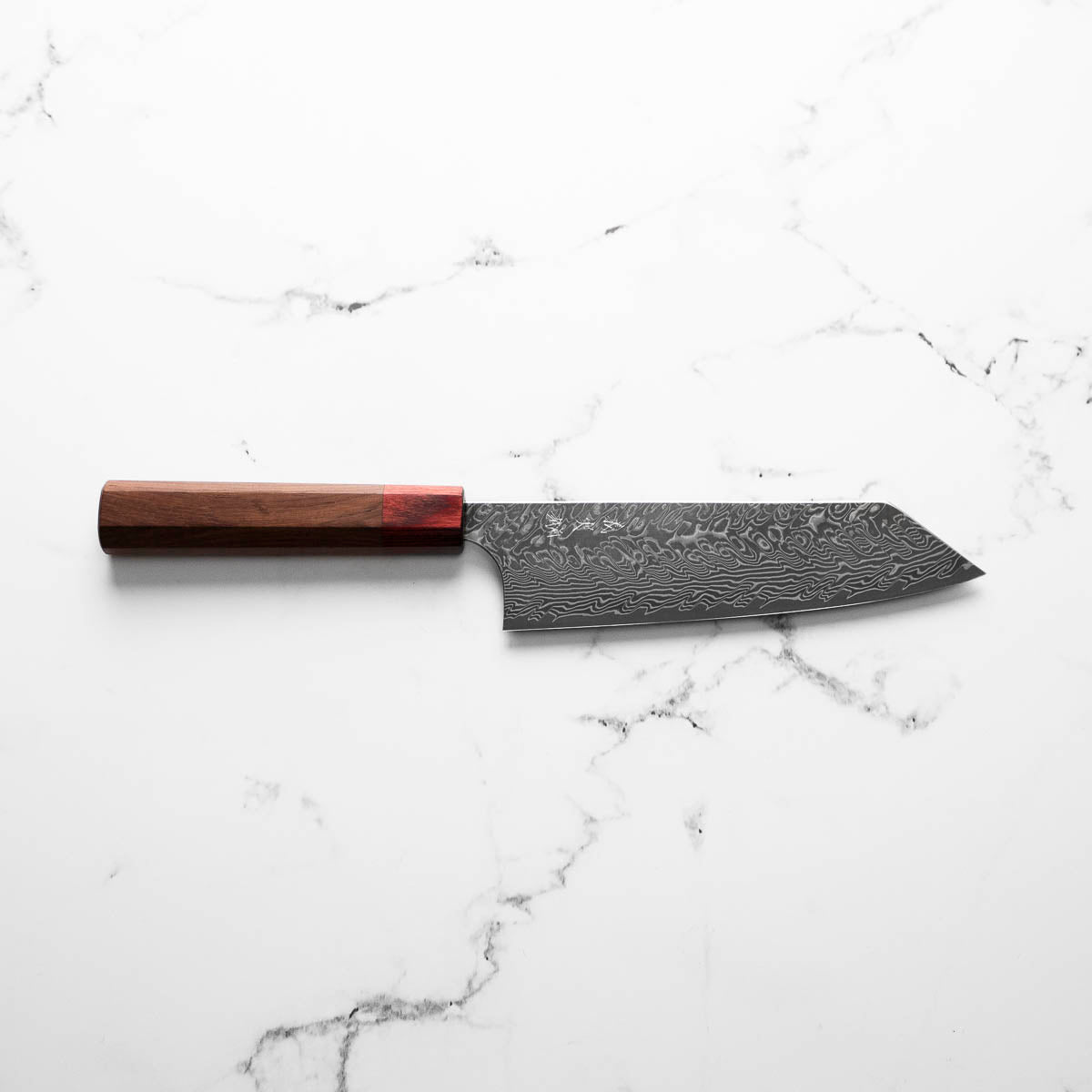 Yoshimi Kato SG2 Damascus Bunka 165mm