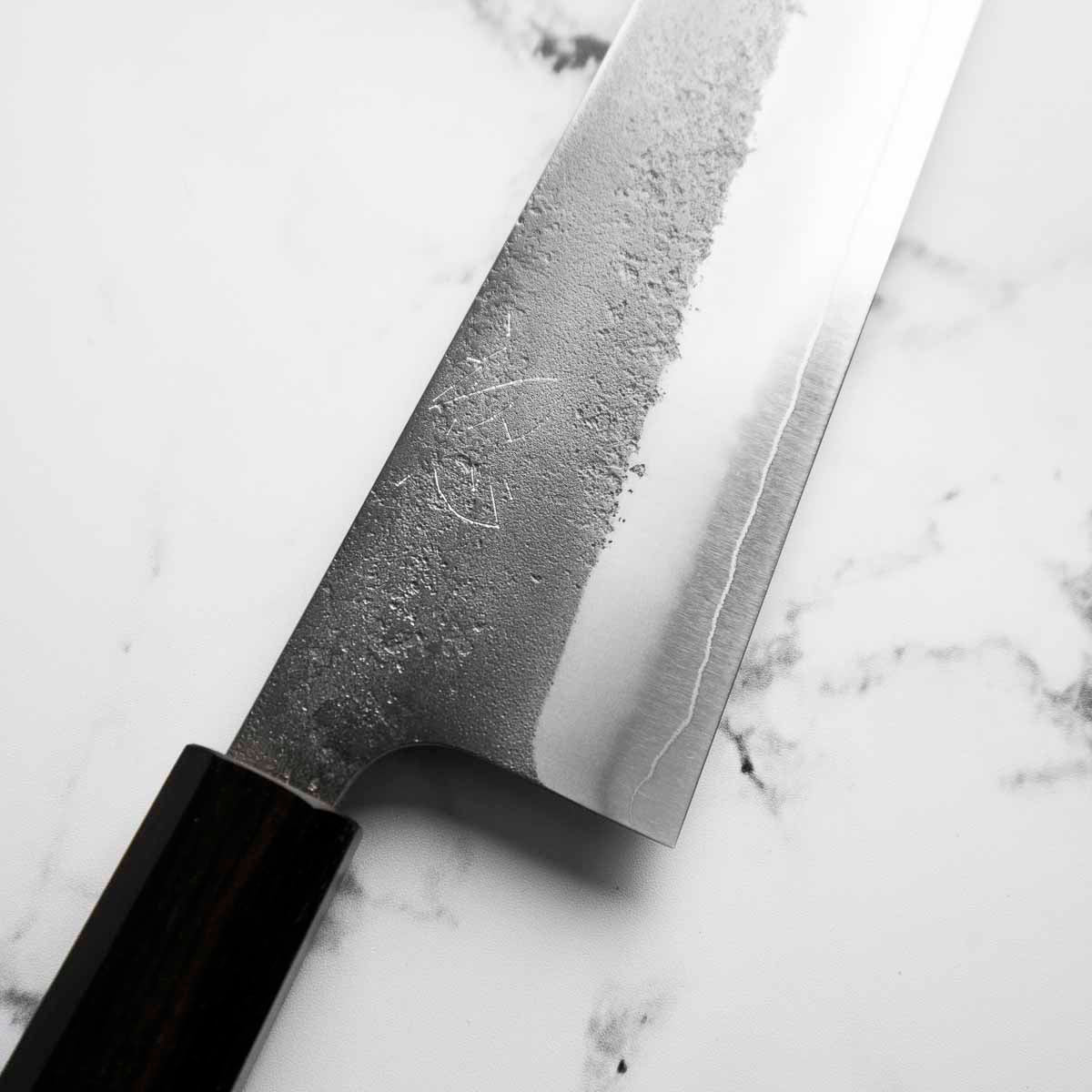 Yoshikane (Hatsukokoro) SKD Nashiji Kiritsuke 210mm - Ebony
