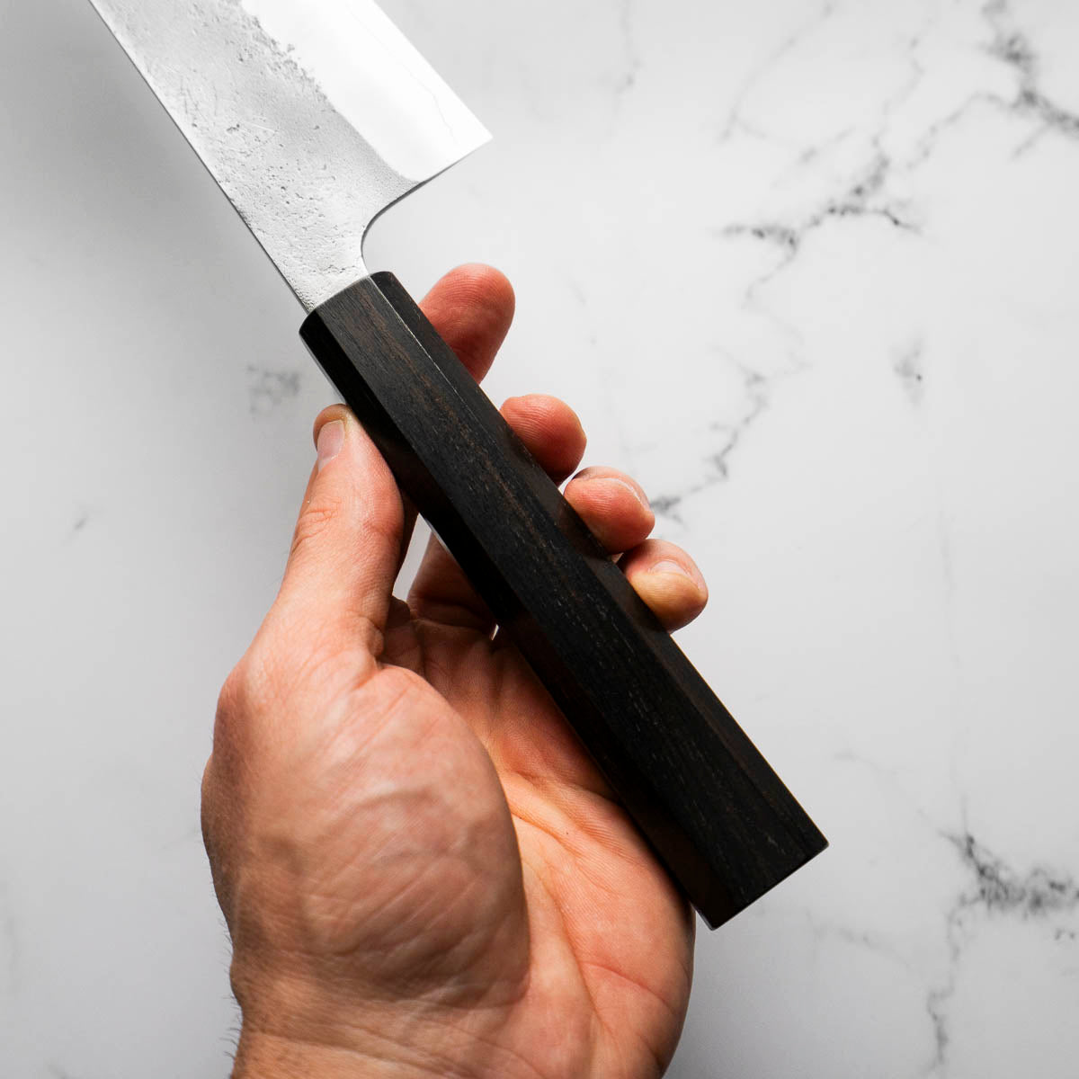 Yoshikane (Hatsukokoro) SKD Nashiji Kiritsuke 210mm - Ebony