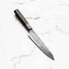 Hatsukokoro Ryuhyo Kurozome SG2 Damascus Petty 150mm - Persimmon