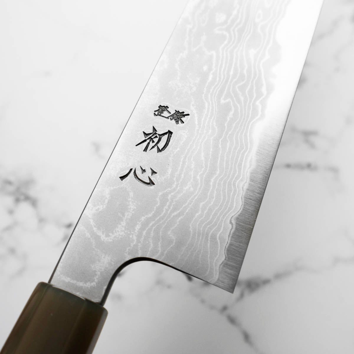 Hatsukokoro Blue 1 Damascus Gyuto 240mm