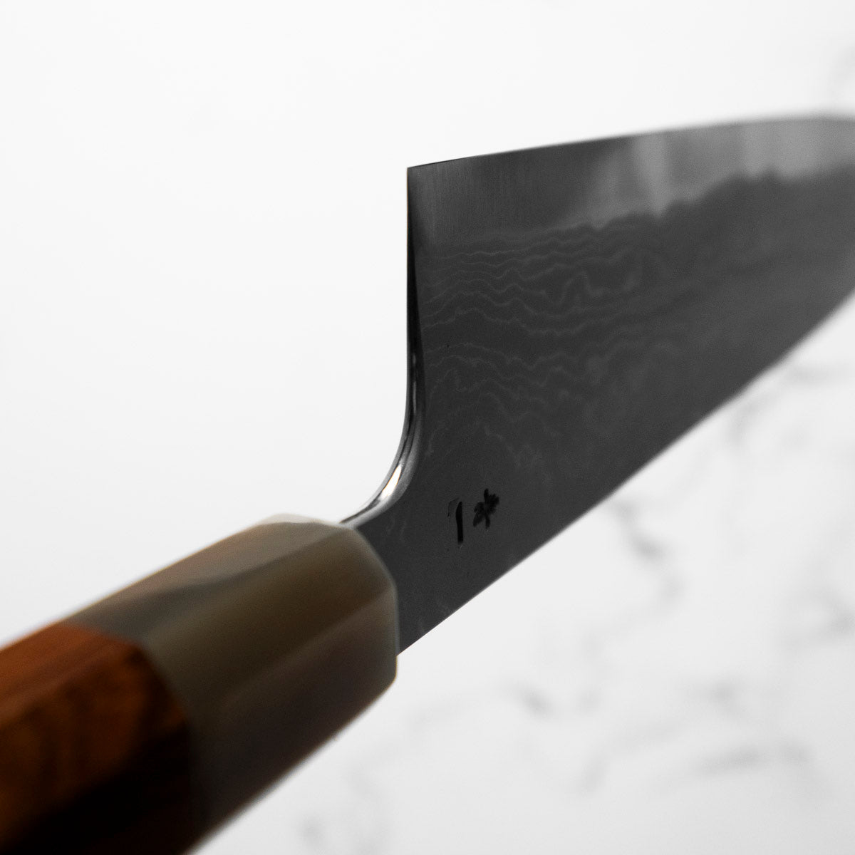 Hatsukokoro Blue 1 Damascus Gyuto 240mm
