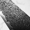 Hatsukokoro Ryuhyo Kurozome SG2 Damascus Kiritsuke Gyuto 240mm - Persimmon