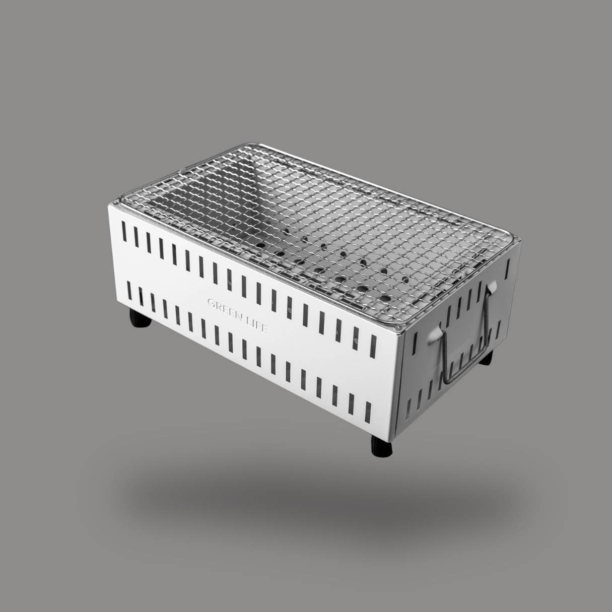 Green Life Tabletop BBQ Grill - White