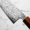 Hatsukokoro Hikari SLD Damascus Kurozome Gyuto 195mm - Sandalwood