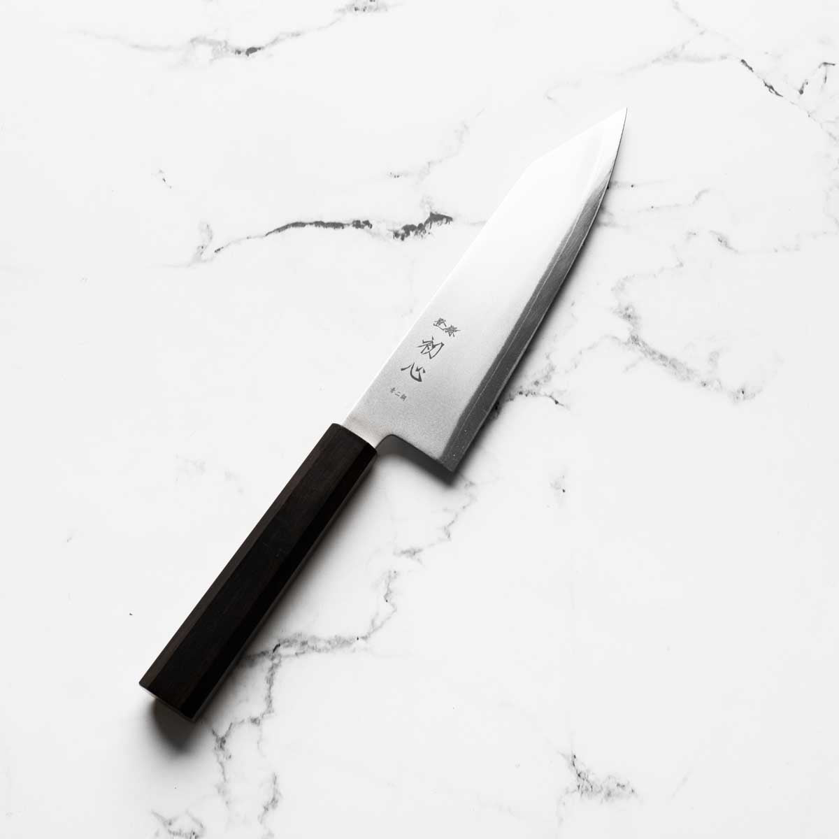 Hatsukokoro Kaijin Blue 2 Stainless Clad Bunka 180mm