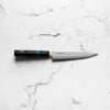Hatsukokoro Kaijin Blue 2 Stainless Clad Petty 150mm - Maple Turquoise