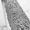 Hatsukokoro Ryuhyo Kurozome SG2 Damascus Bunka 180mm - Sandalwood
