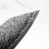 Hatsukokoro Ryuhyo Kurozome SG2 Damascus Bunka 180mm - Sandalwood