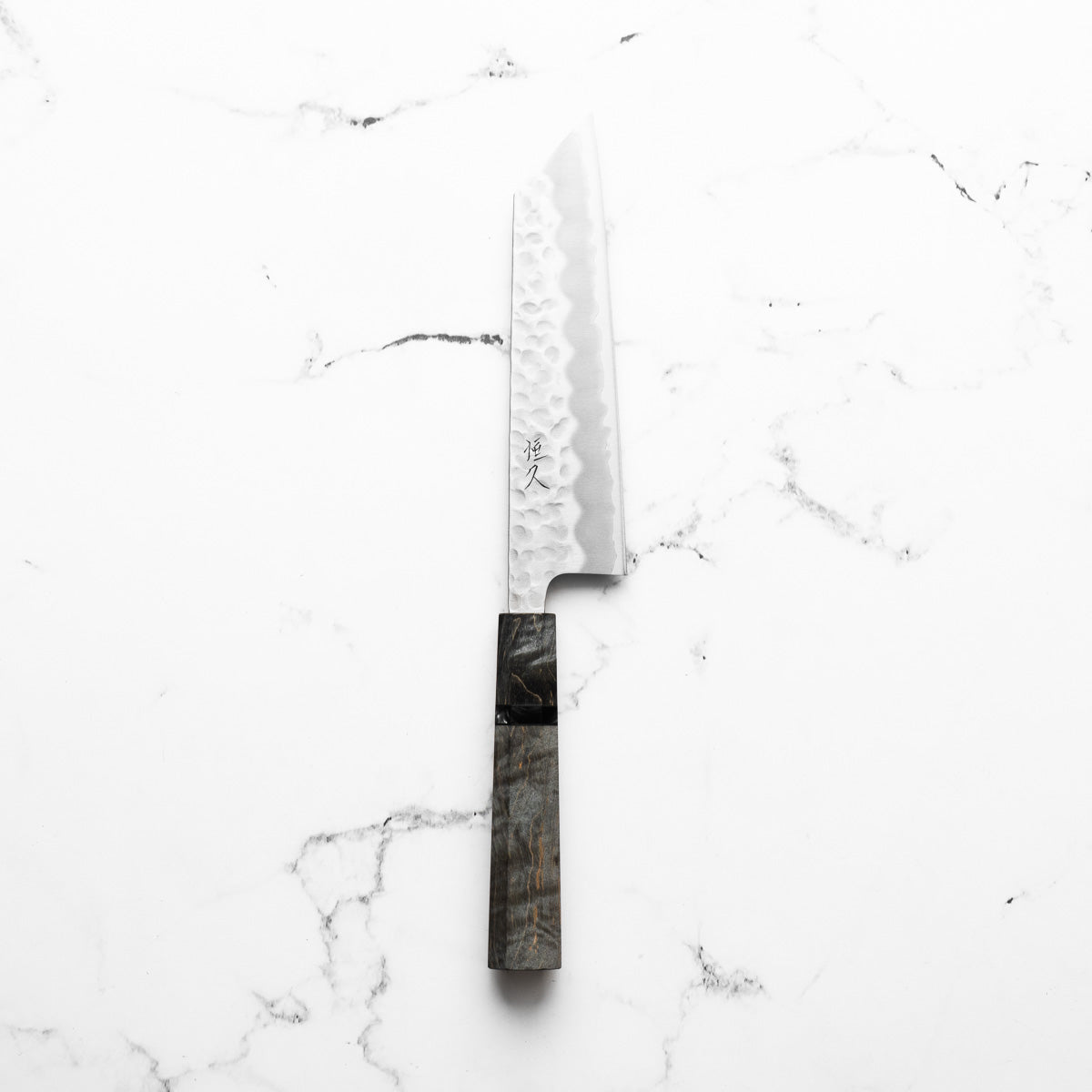Tsunehisa White 2 Stainless Clad Tsuchime Bunka 165mm - Dark Maple