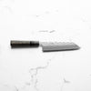 Tsunehisa White 2 Stainless Clad Tsuchime Bunka 165mm - Dark Maple