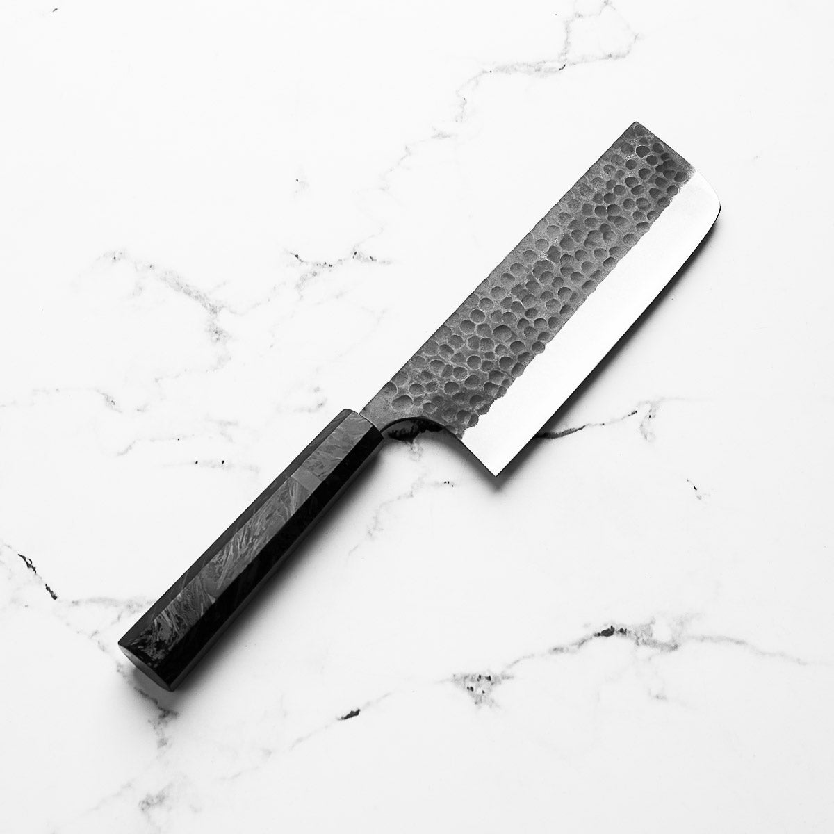 Masakage Koishi Nakiri 165mm - Dark Carbon Fibre