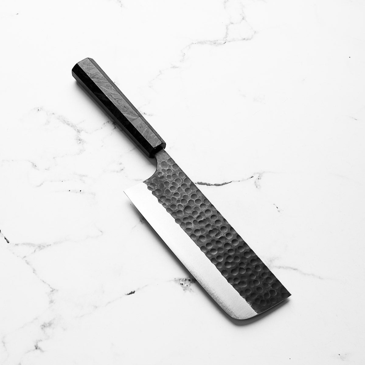 Masakage Koishi Nakiri 165mm - Dark Carbon Fibre